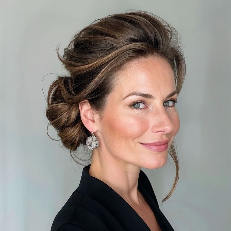 Elegant Low Bun