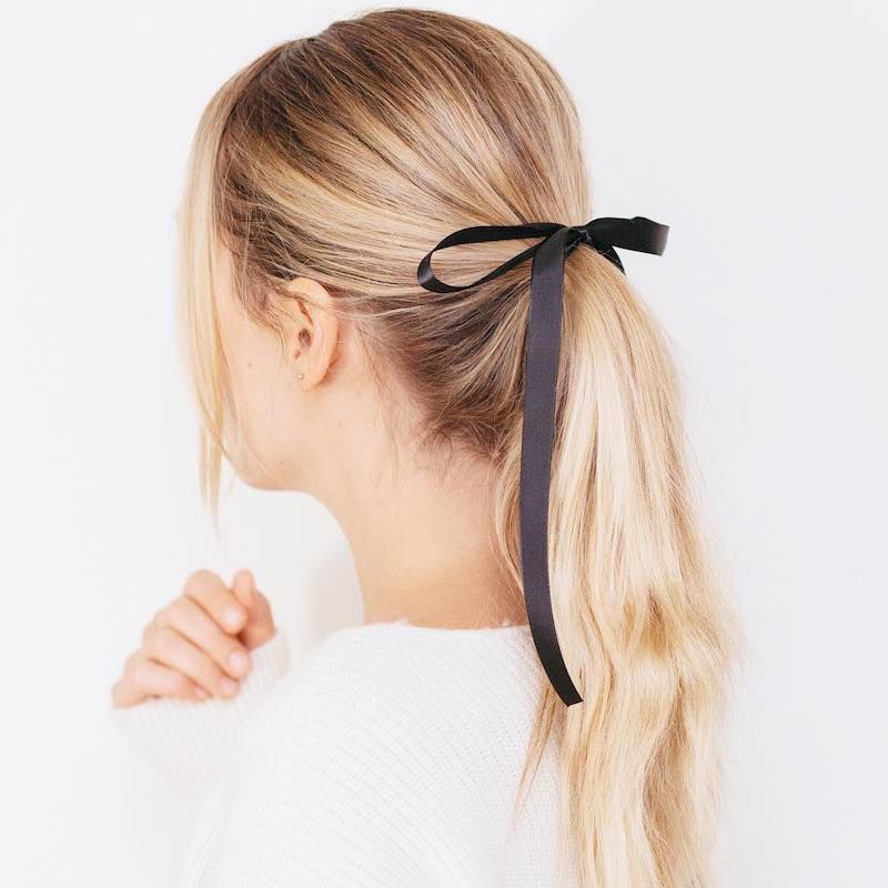 Quick Low Ponytail
