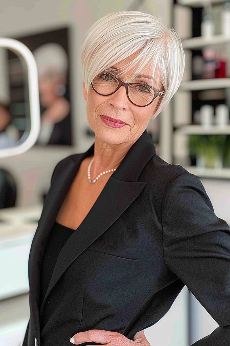 Elegant Sleek Pixie