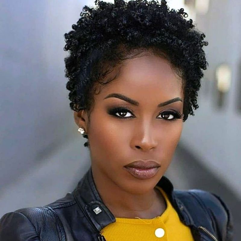 Elegant Tapered Afro
