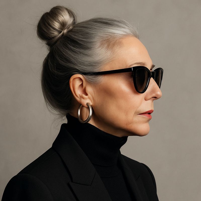 Elegant Top Knot