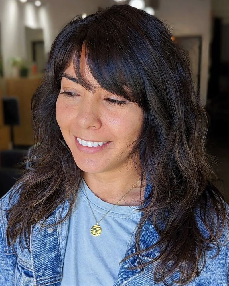 Side-Swept Bangs