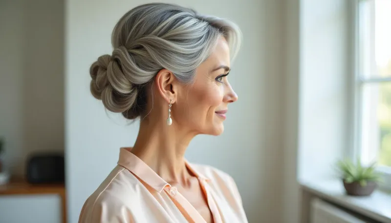 Elegant Updo Butterfly