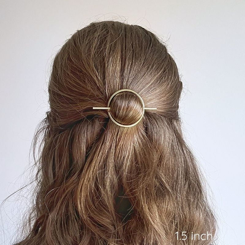 Gold Accent Bobby Pins