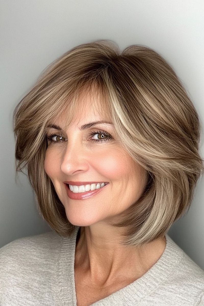 Feathered Bob