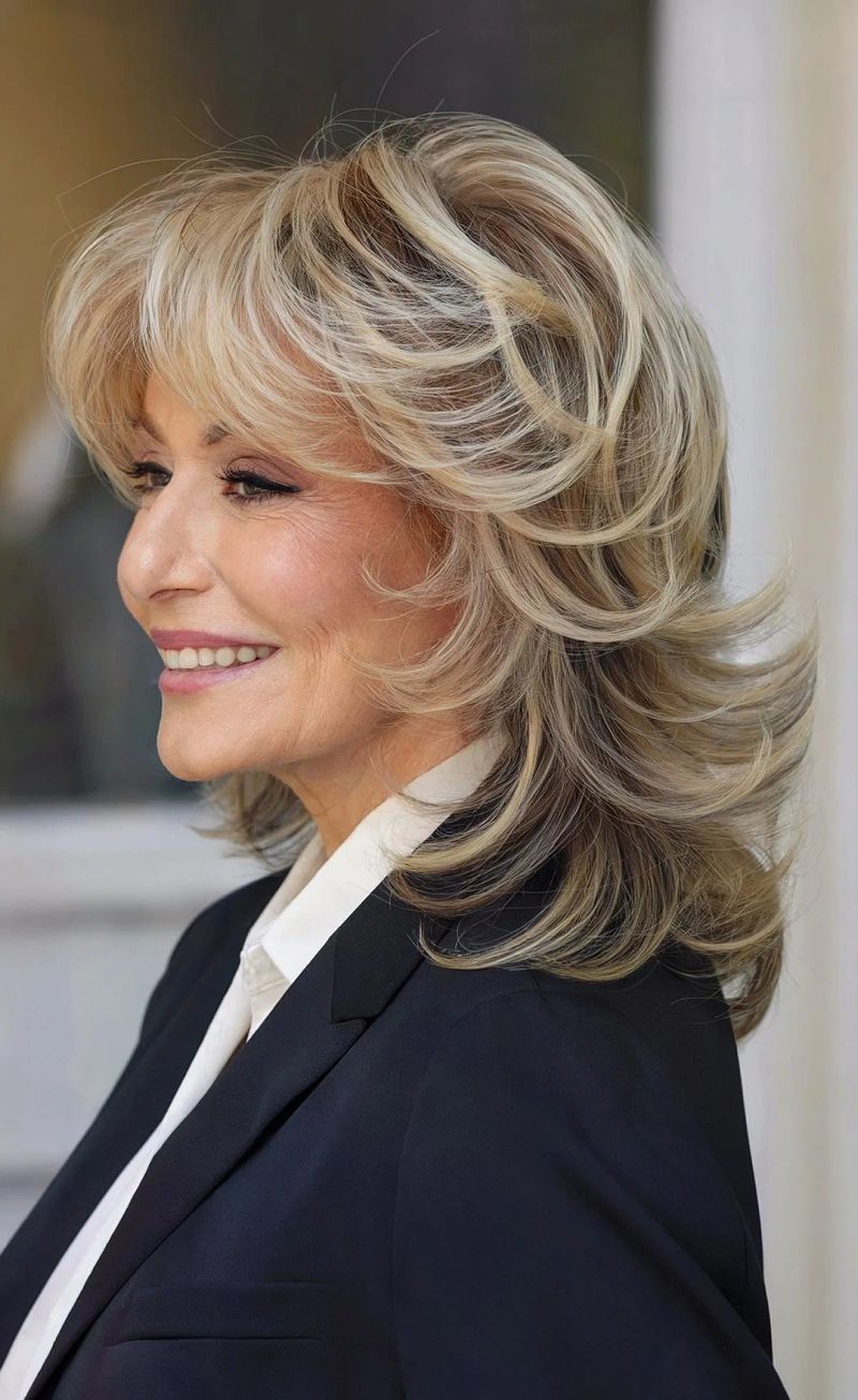 Feathered Hair
