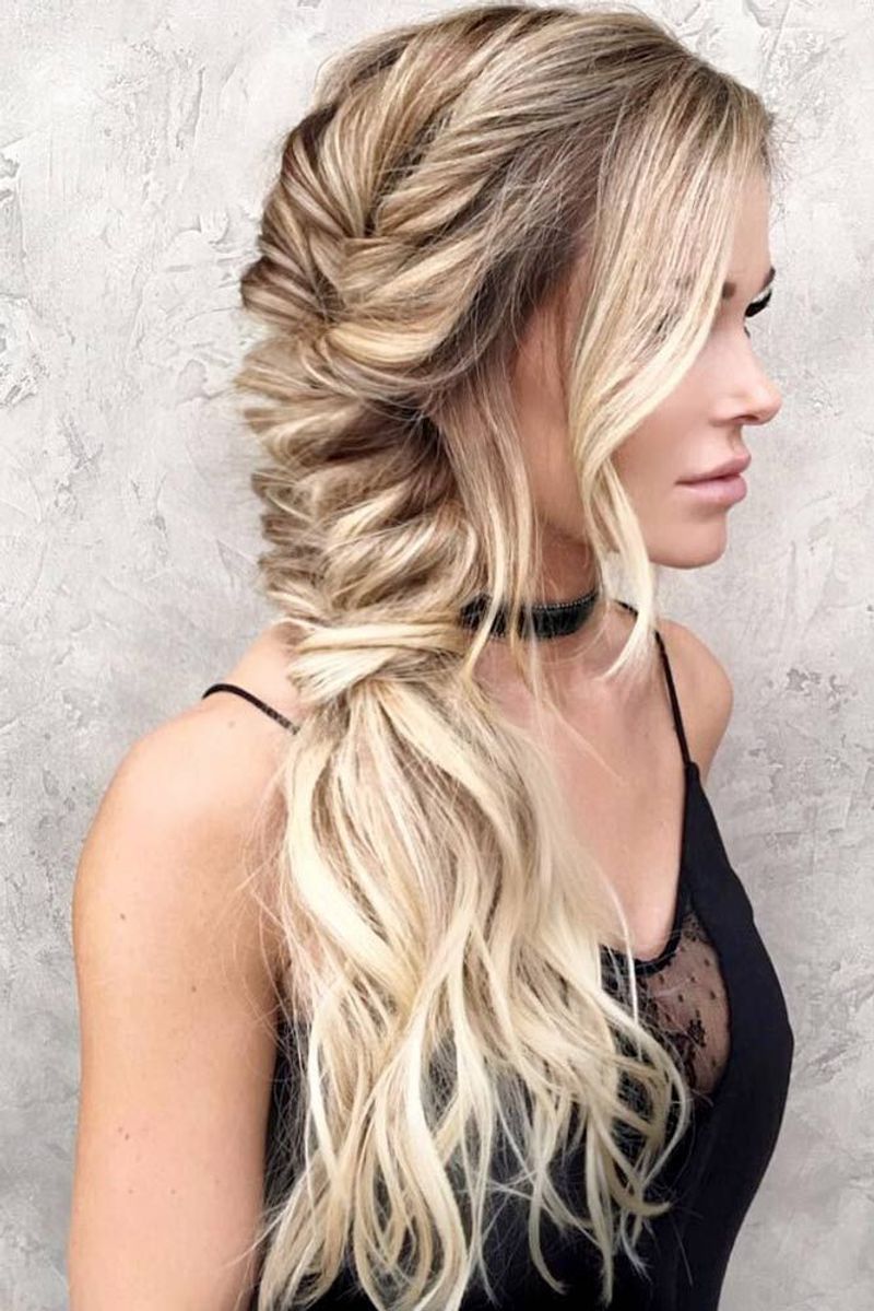 Loose Fishtail Braid