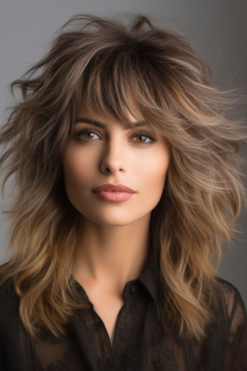 Feathered Wolf Cut