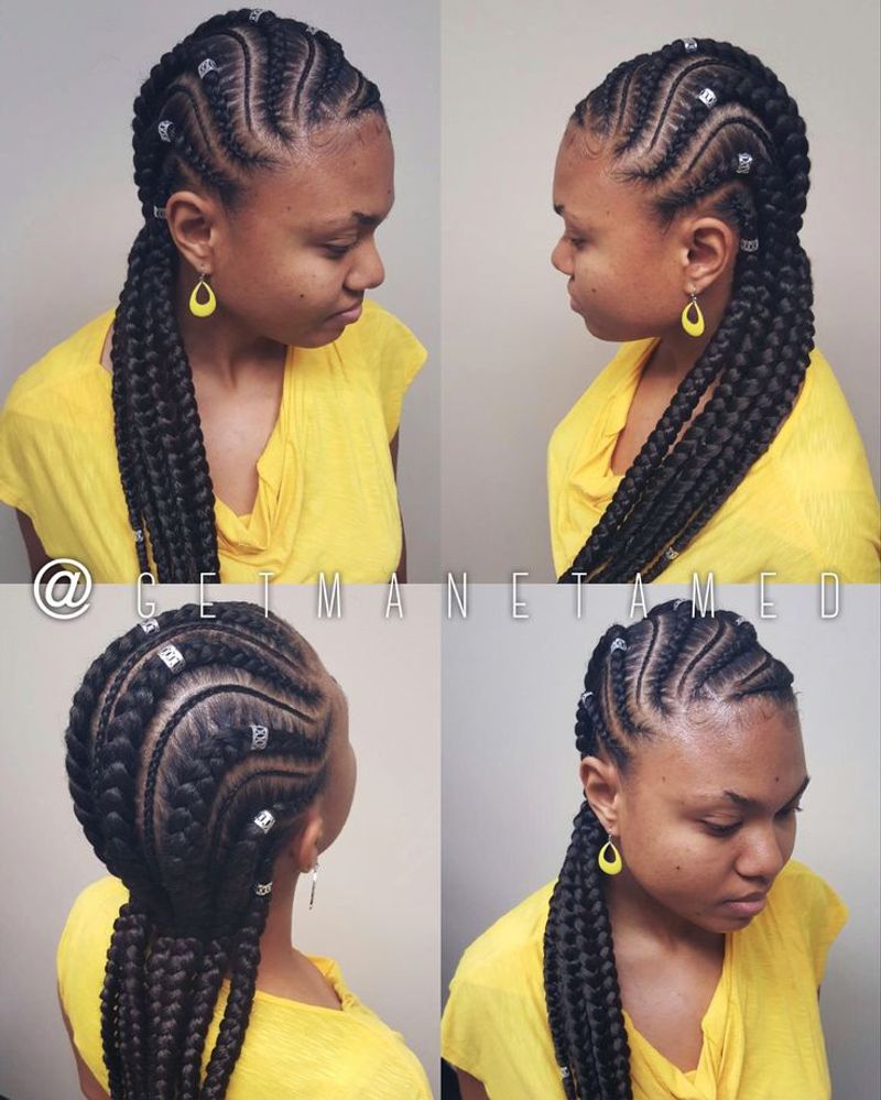 Feed-In Ghana Braids