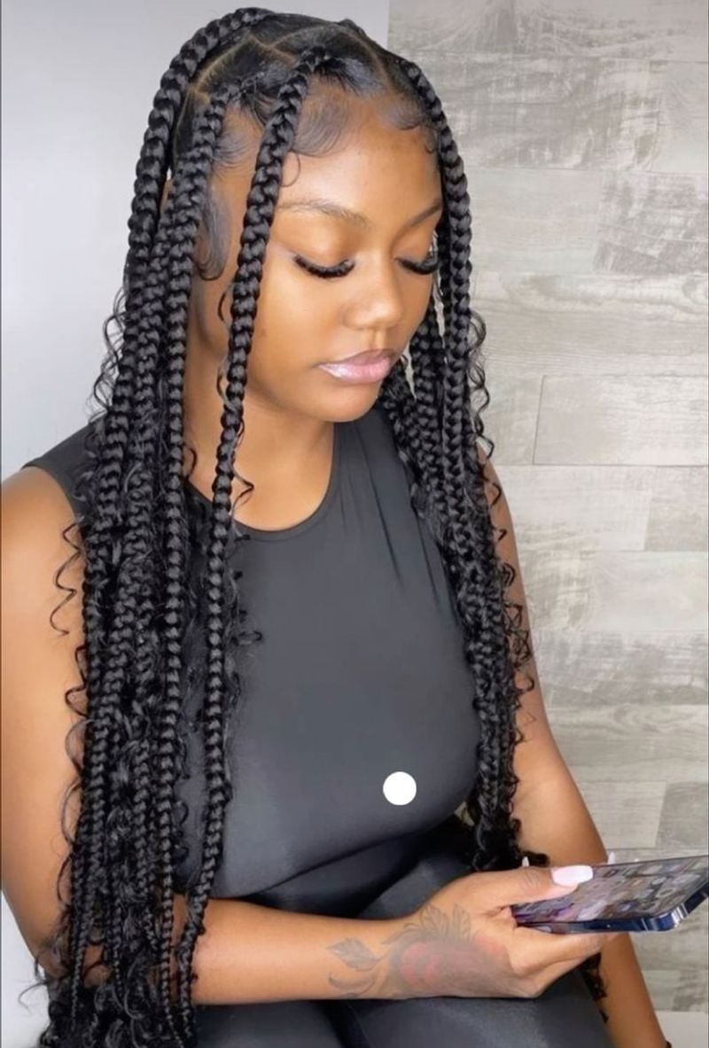 Jumbo Knotless Braids
