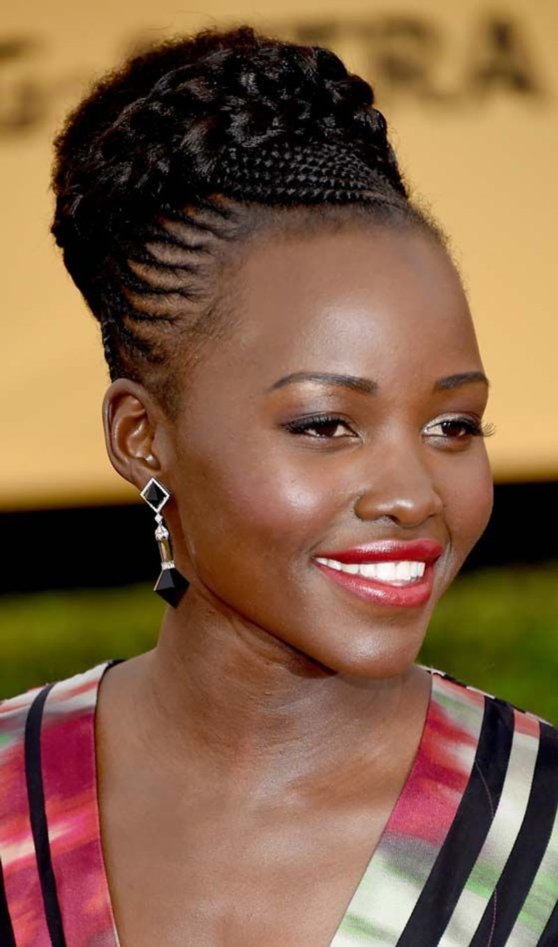 Cornrow Bun