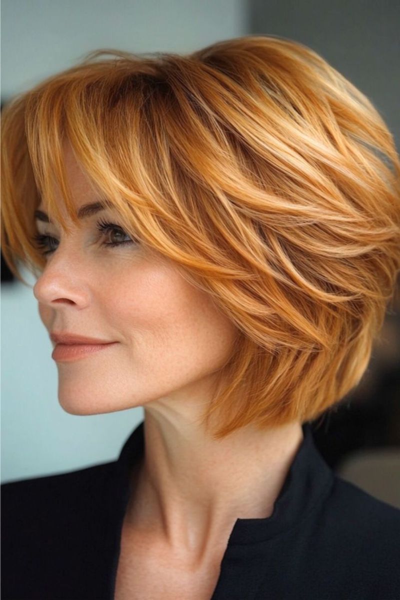 Flirty Feathered Cut