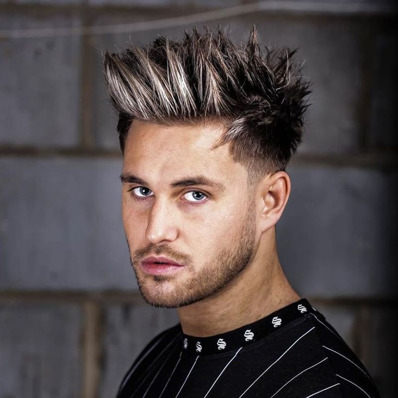 Frosted Spiky Tips