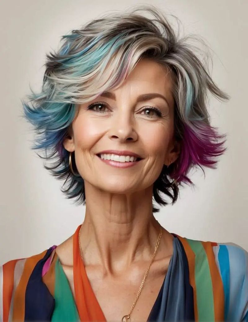 Funky Color Streaks