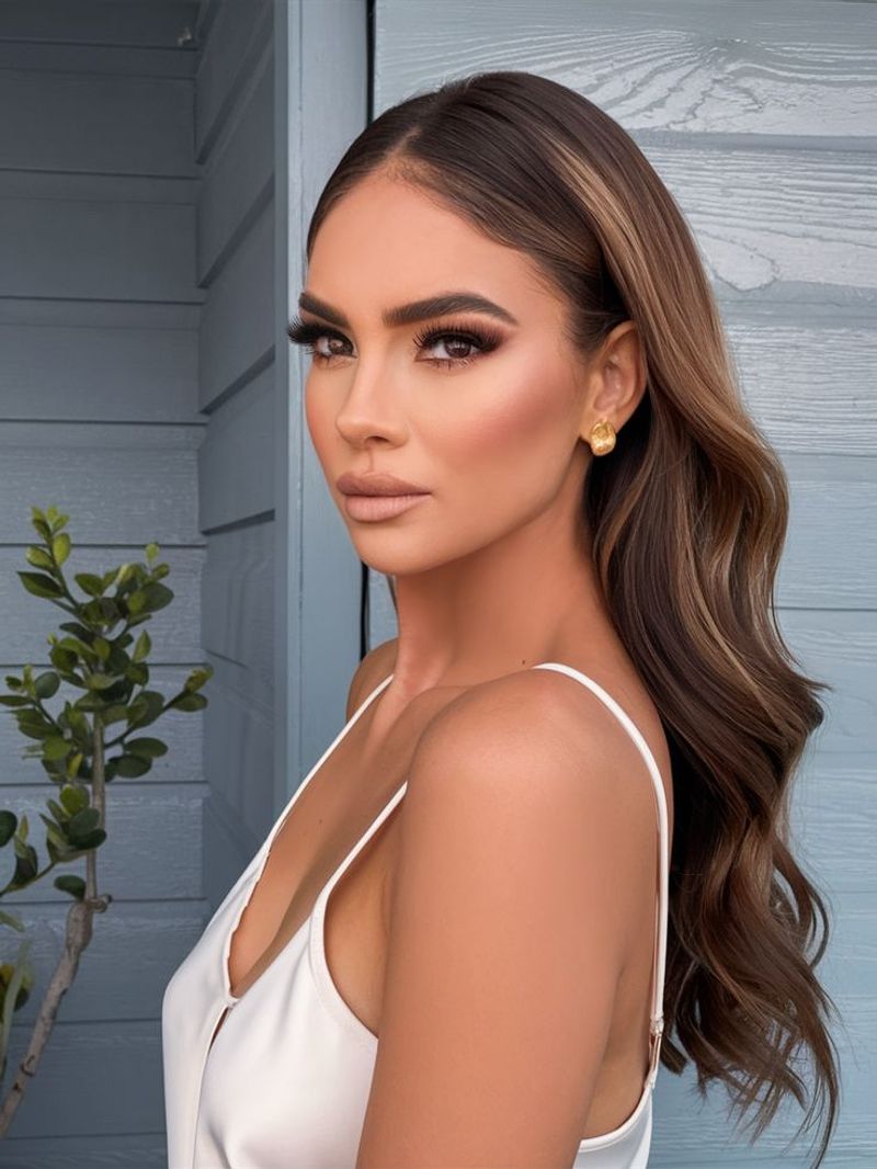 Glamorous Hollywood Waves
