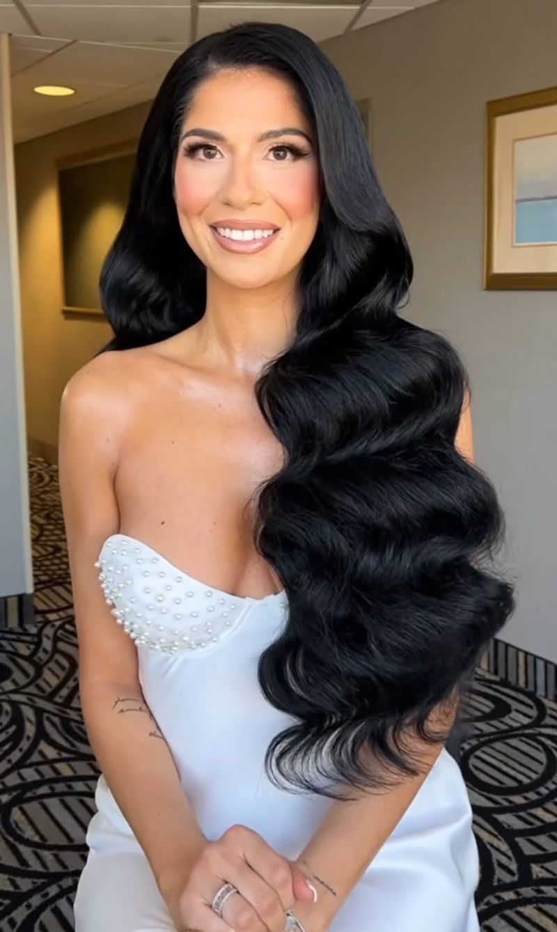 Glamorous Hollywood Waves