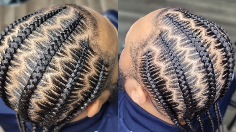 Zigzag Parting
