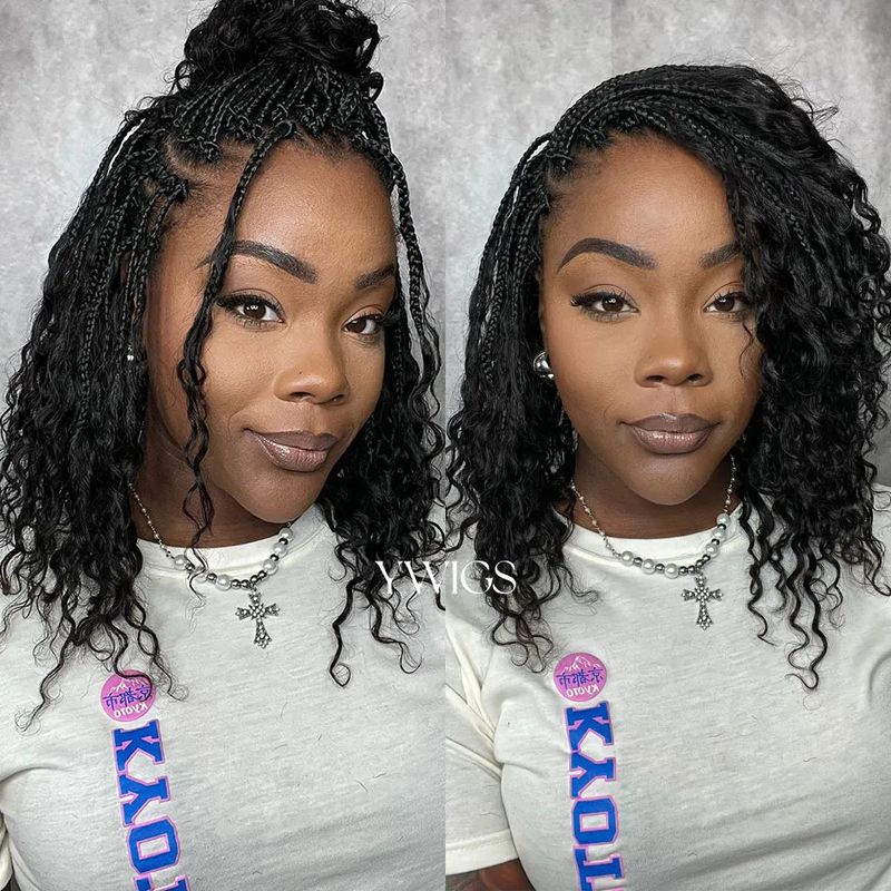 Crochet Braids with Curls