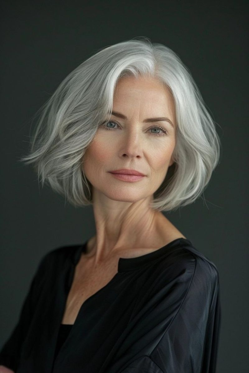 Graceful Long Bob with Layers