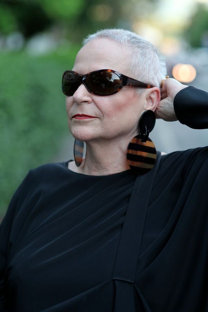 Gray Buzz Cut