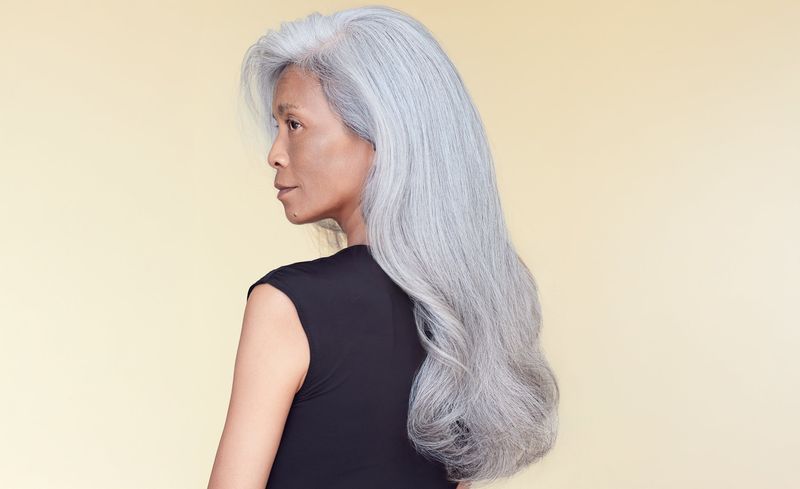 Gray Hair Lacks Shine