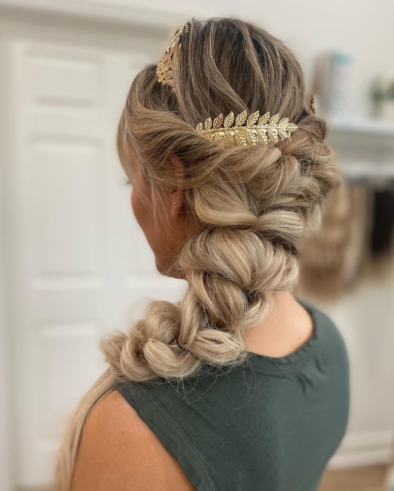 Greek Goddess Braids