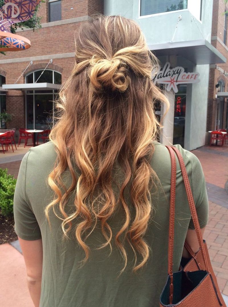 Half-Up Bun