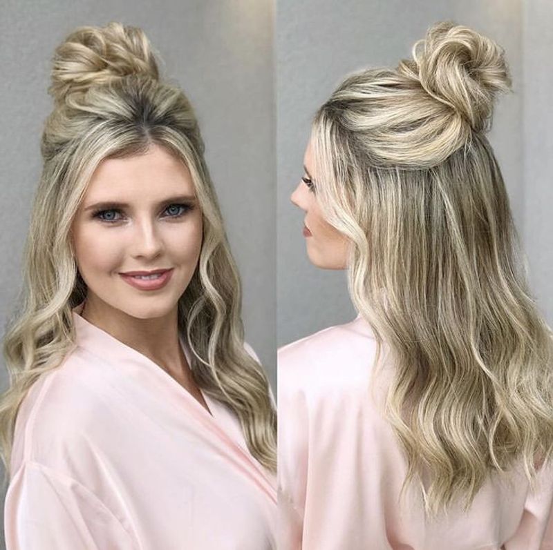 Half-Up Top Knot