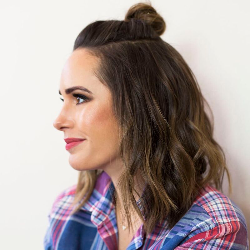 Half-Up Top Knot