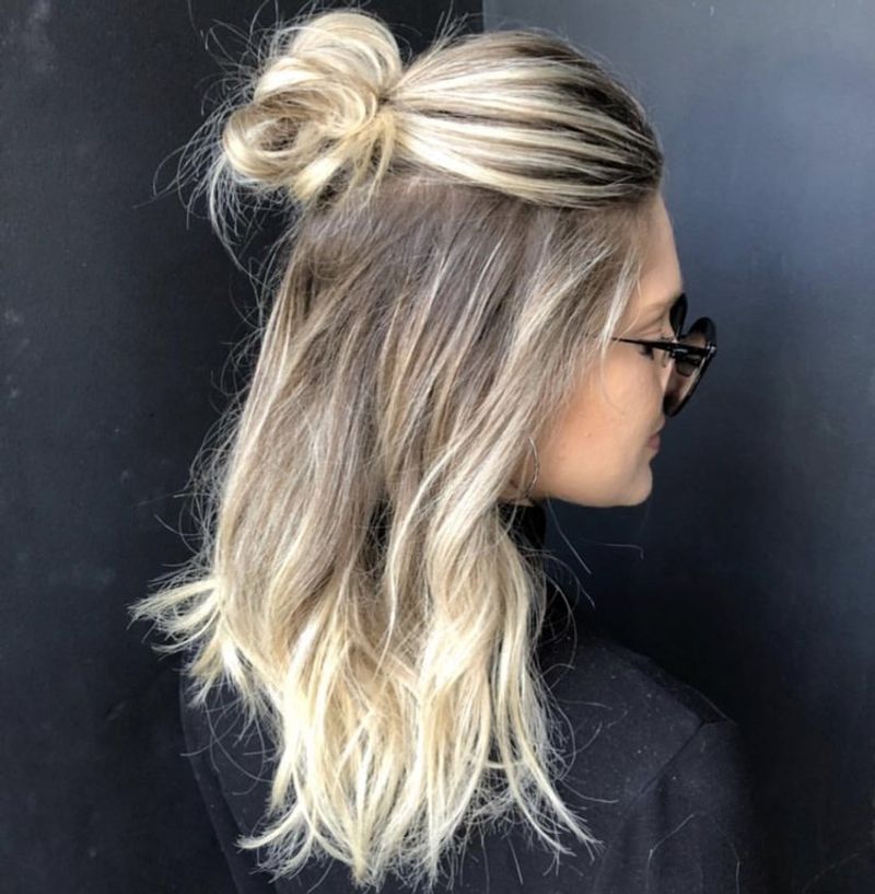Half-Up Top Knot