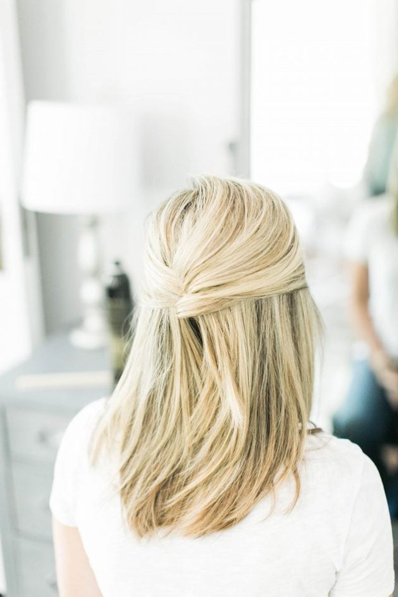 Half-Up Twist