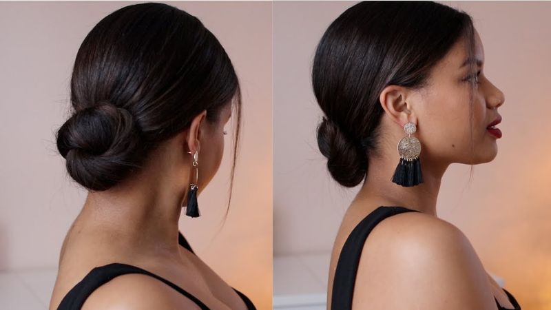 Sleek Low Bun