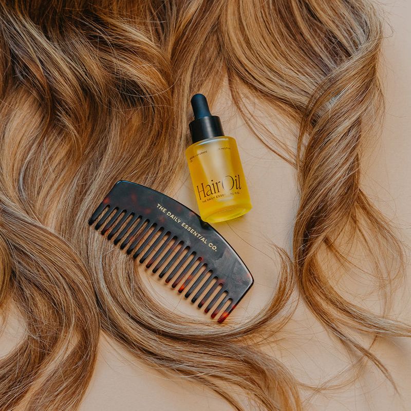 Healthy Shine with Hair Oil