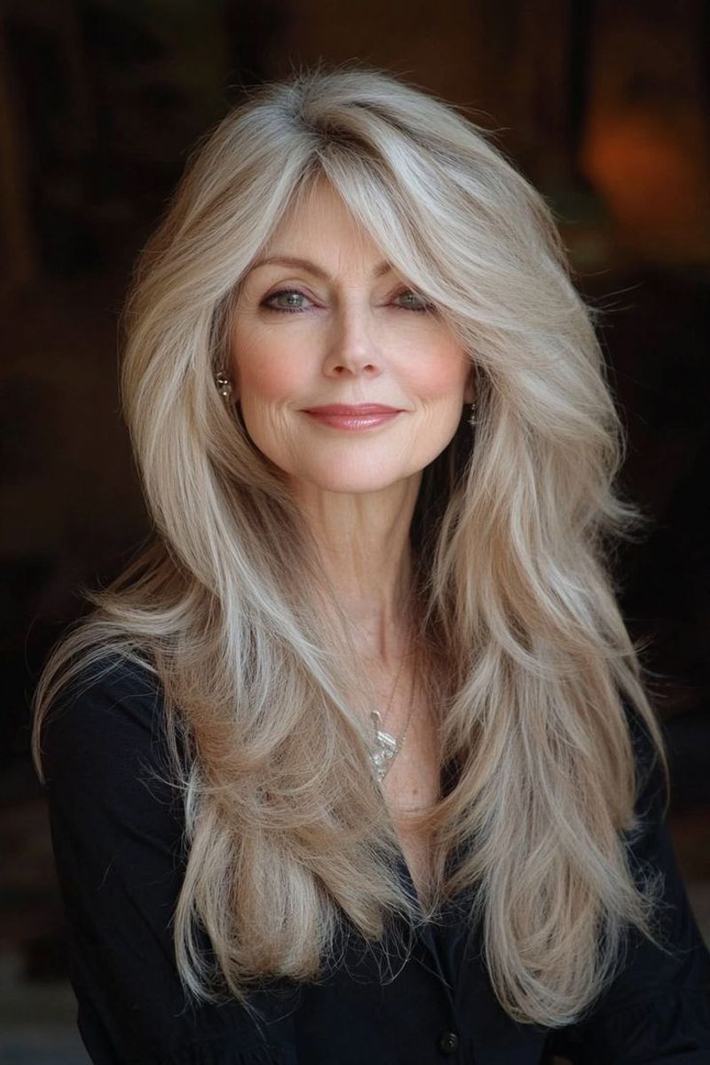 Heavy Layered Hair