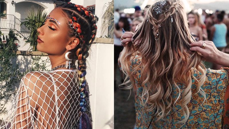 Bohemian Braided Ponytail