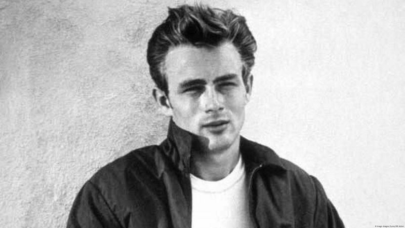 James Dean's Messy Quiff