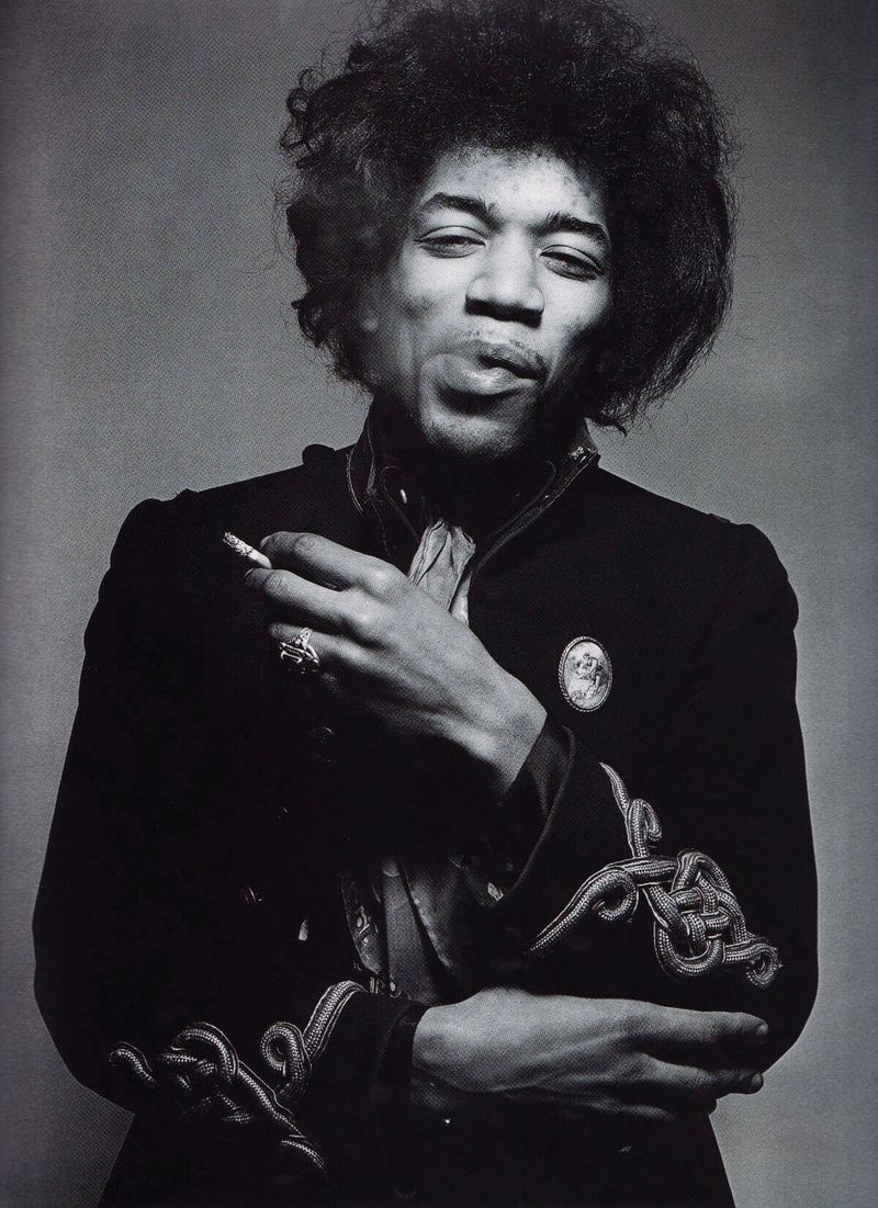 Jimi Hendrix's Wild Afro