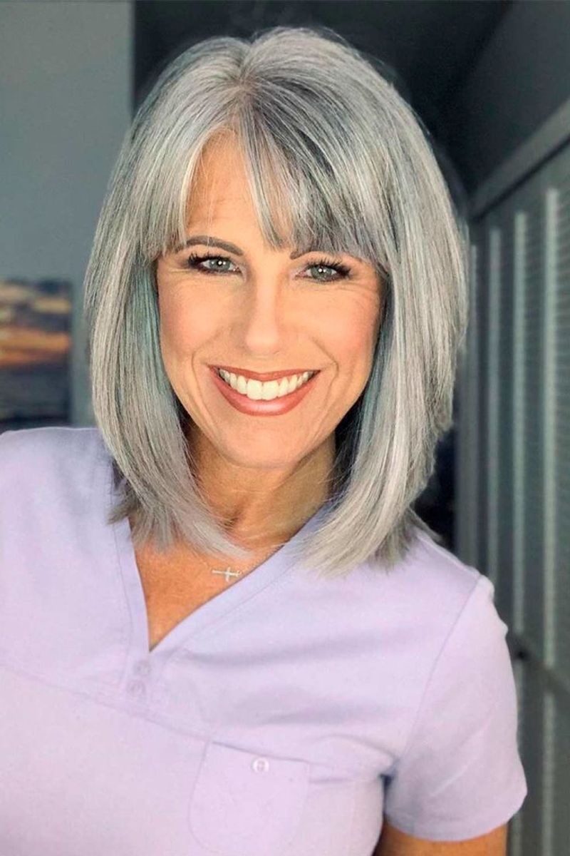 Layered Cut with Bangs