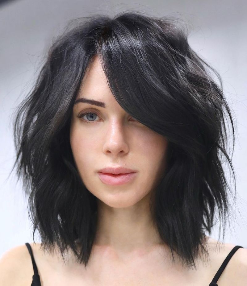 Layered Choppy Cut
