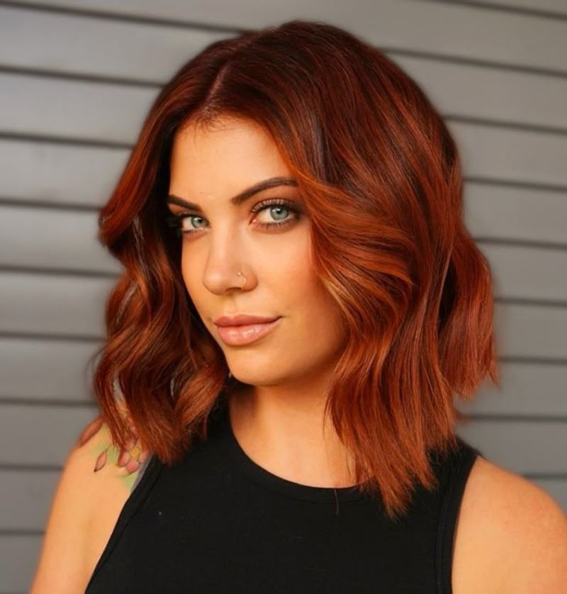Layered Copper Bob