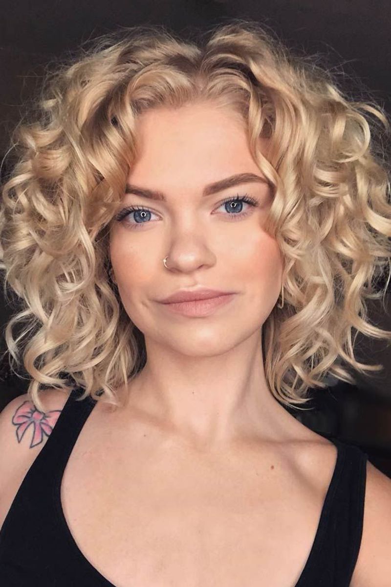 Layered Curl Bob