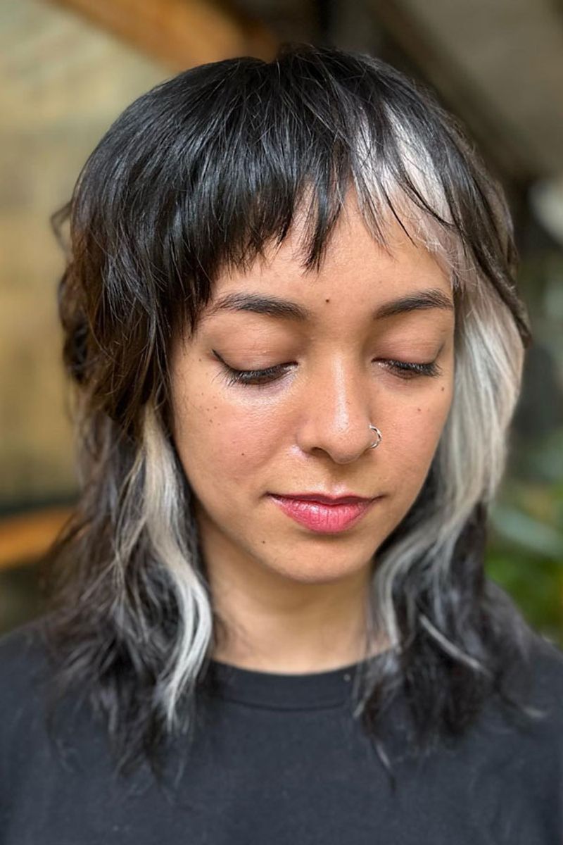 Edgy Mullet with Soft Layers