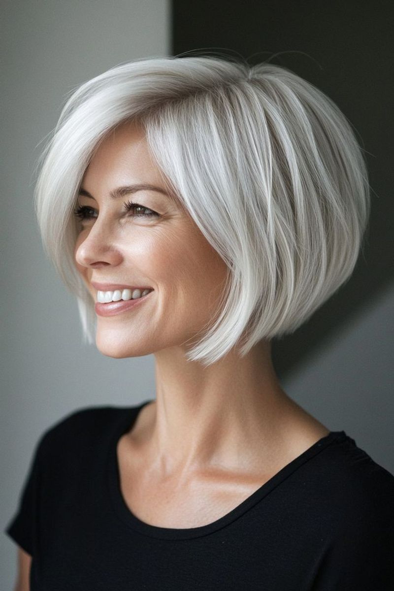 Modern Layered Bob