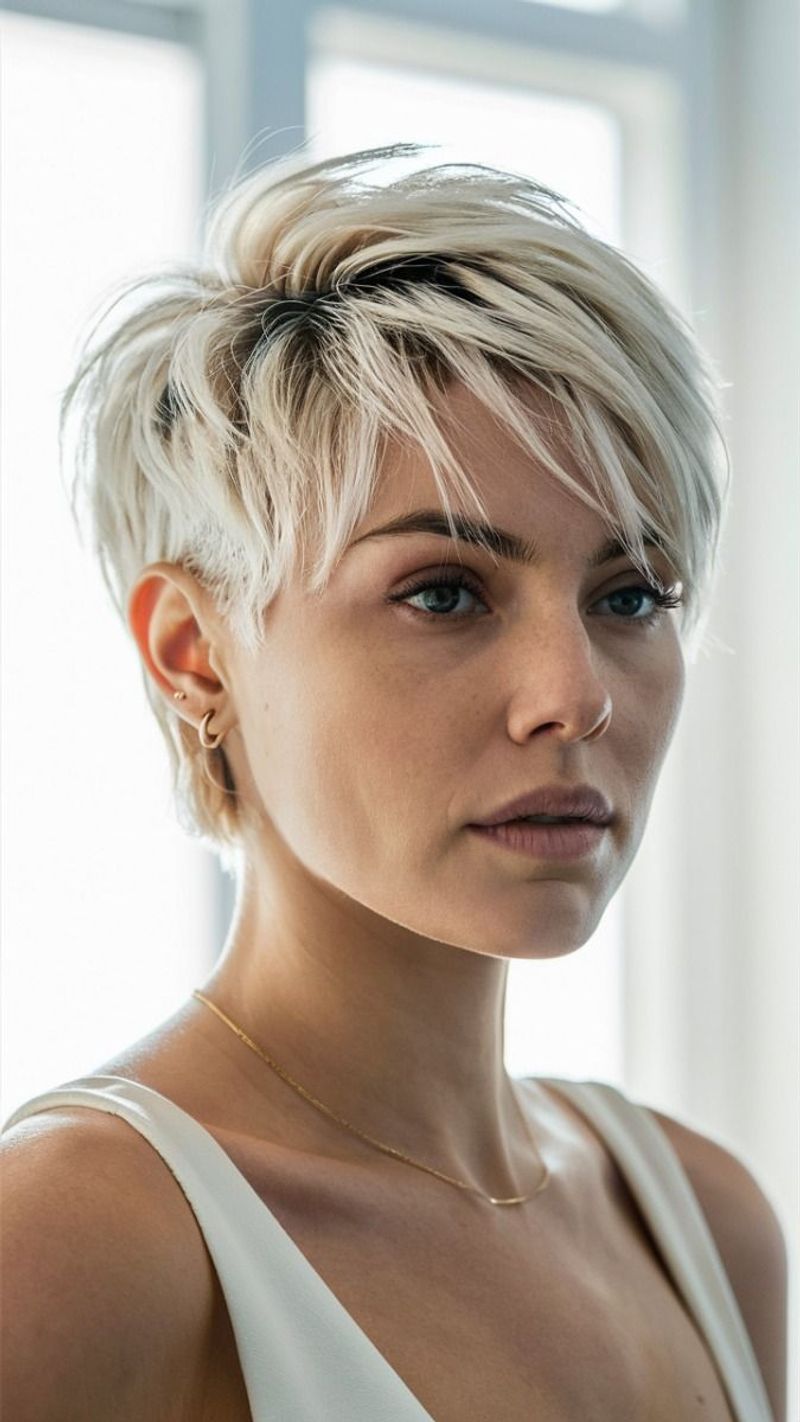 Layered Pixie Cut