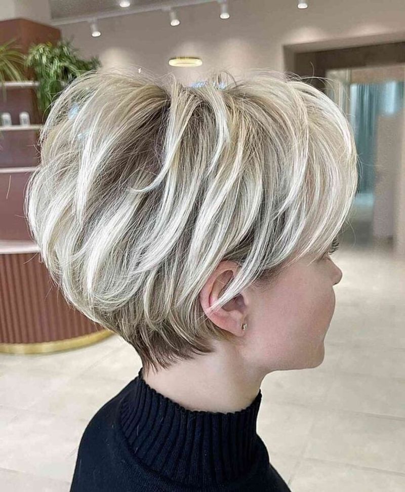 Layered Pixie Cut
