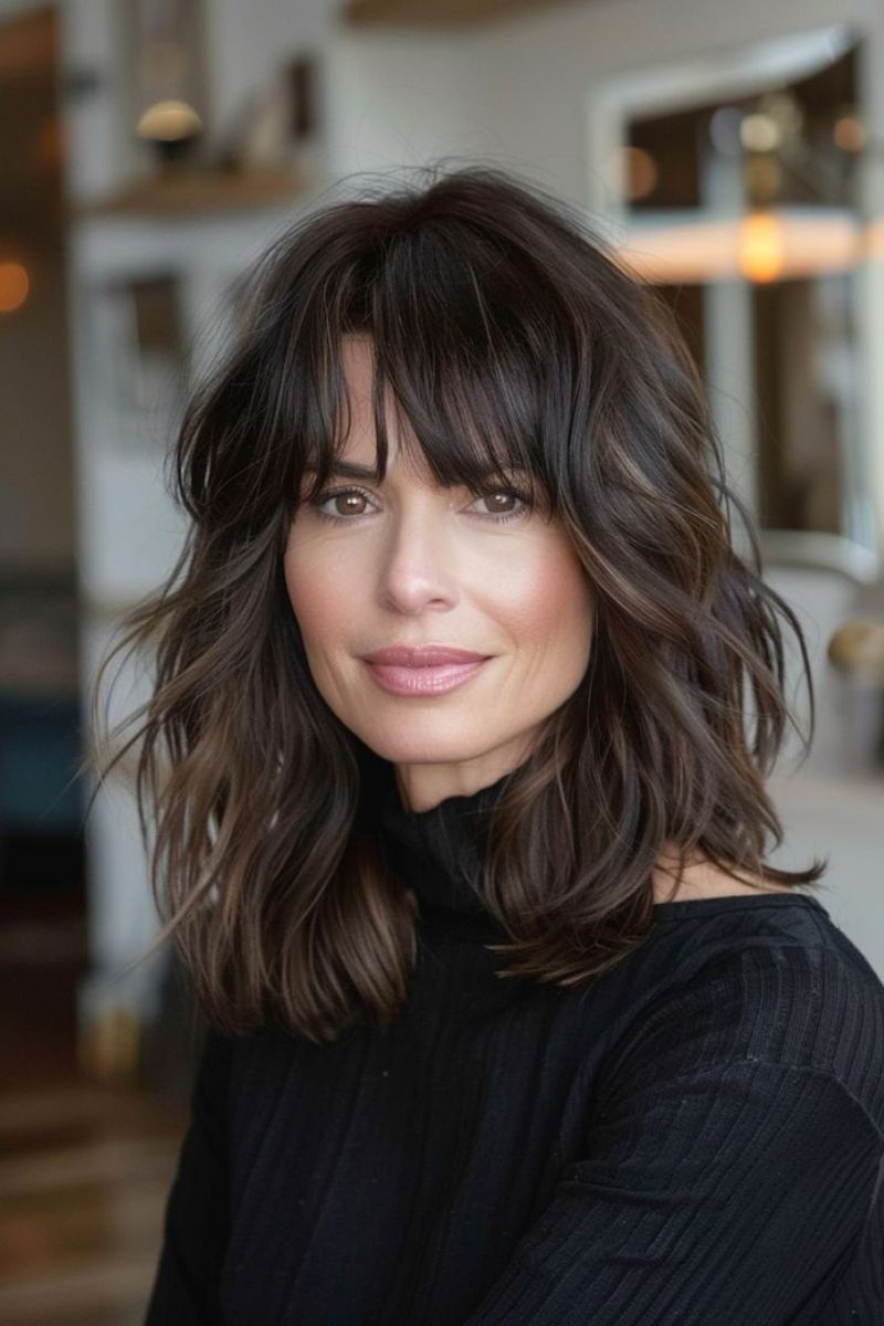 Layered Shoulder Cut