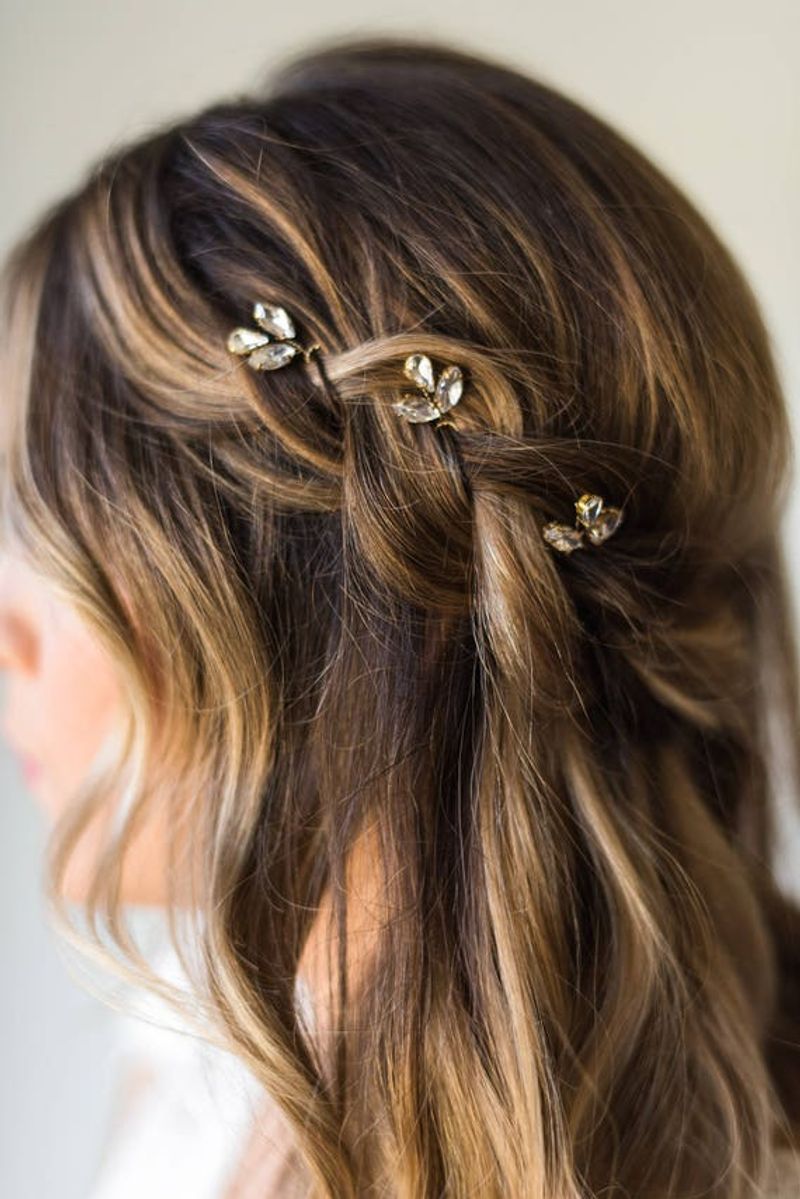 Crystal Bobby Pins