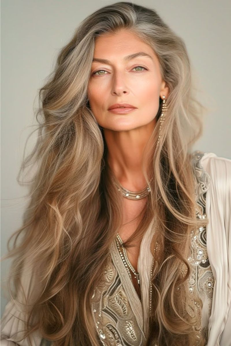 Long Flowing Locks