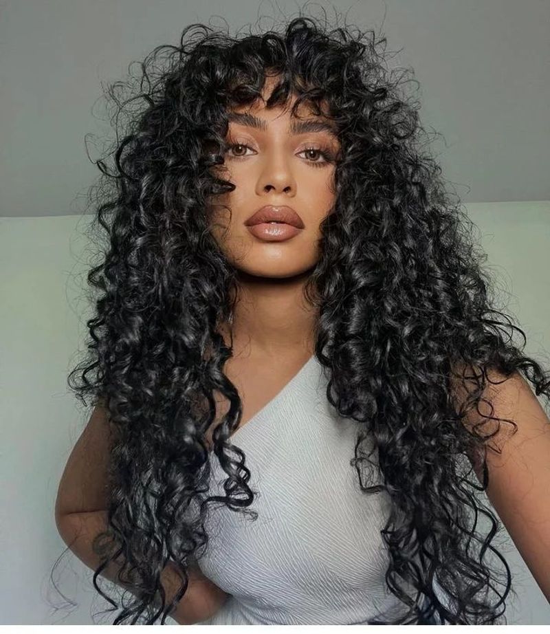 Long Layered Curls