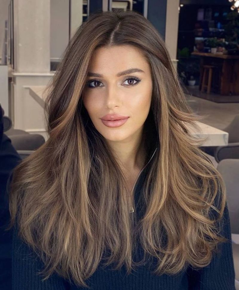Long Layers for Oval Faces